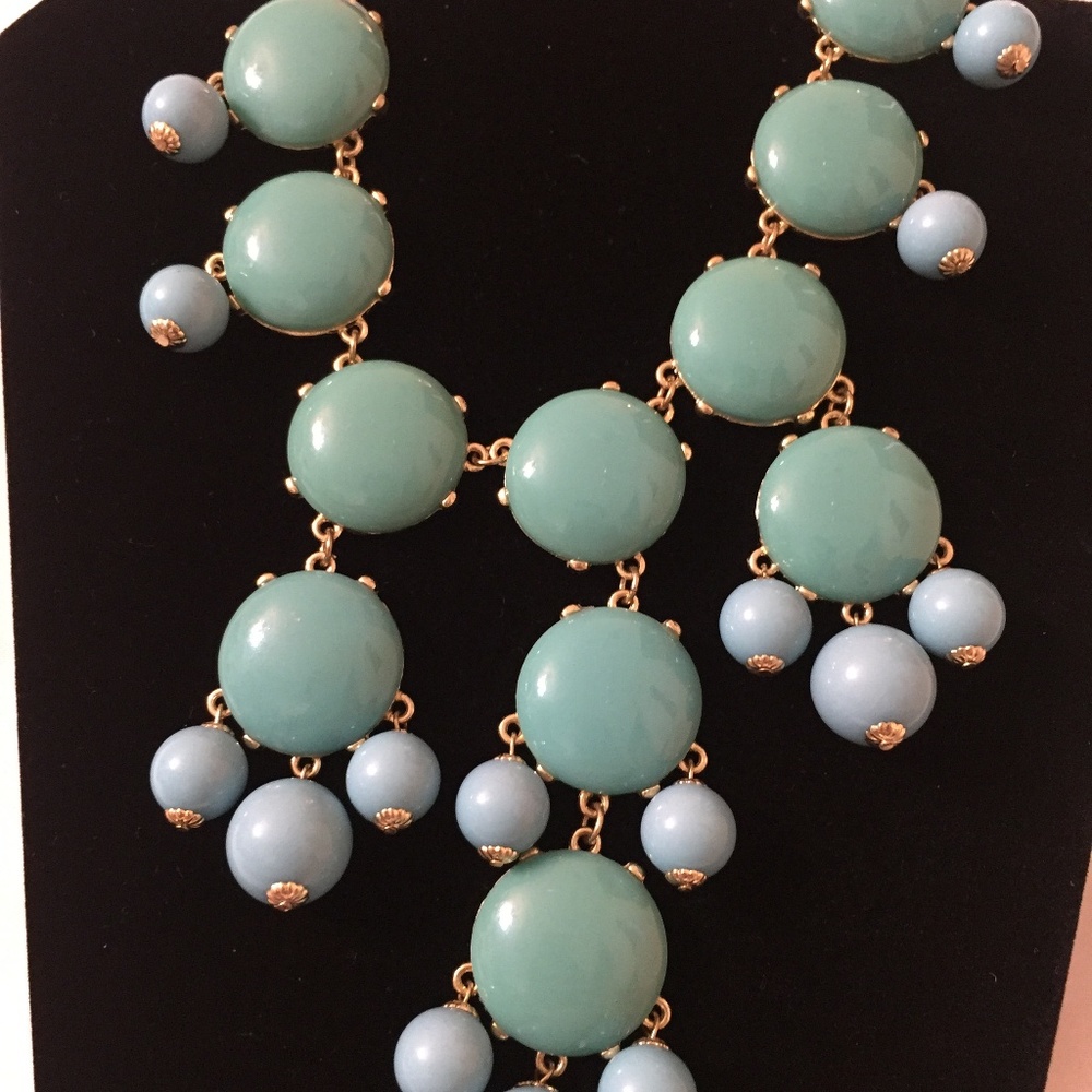 Mint Bubble Chunky Necklace